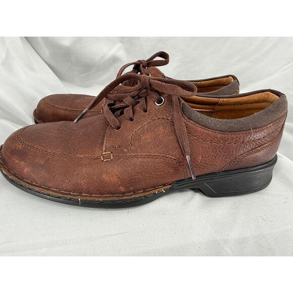 Collection by Clarks Men\'s 9.5M Brown Leather Oxford Comfort Shoes Cushion Soft main image 11
